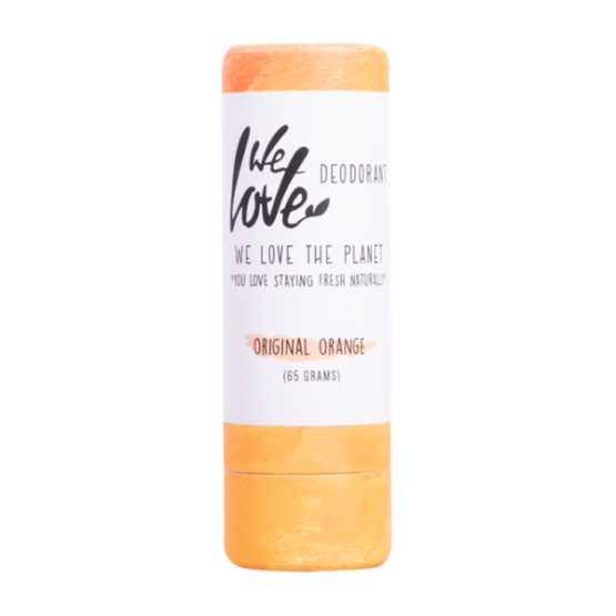 Prírodný tuhý deodorant "Original Orange" We Love the Planet 65 g