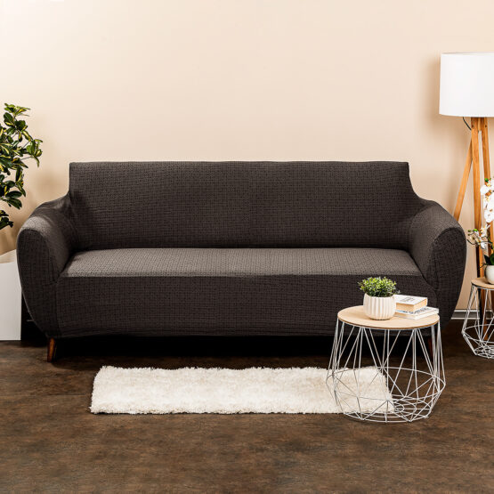 4Home Multielastický poťah na sedačku Comfort Plus hnedá