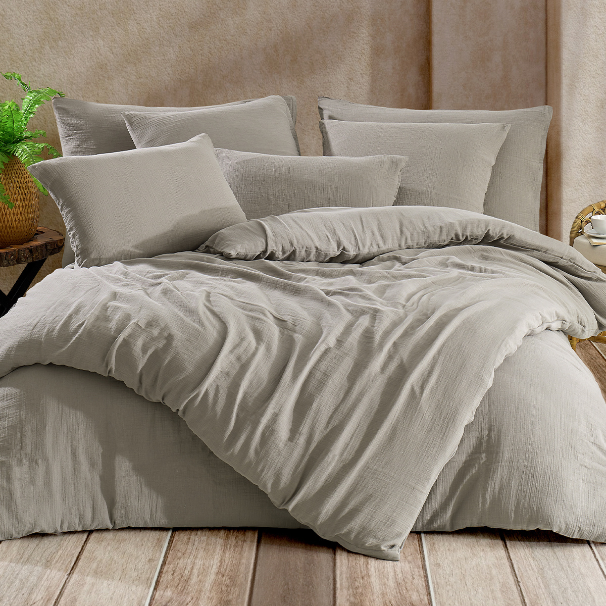4Home Mušelínové obliečky Beige
