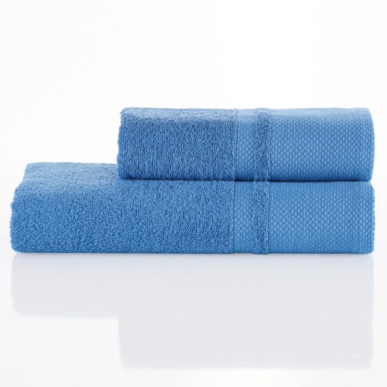 4Home Sada Deluxe osuška a uterák modrá
