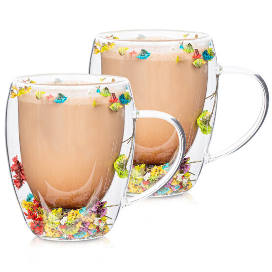 4Home Termo pohár Flowers Hot&Cool 350 ml
