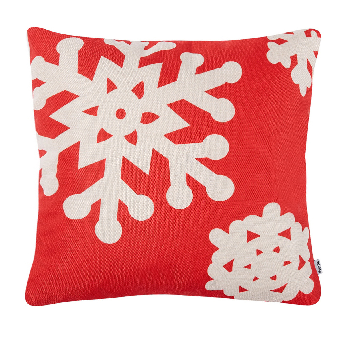 4Home Vianočná obliečka na vankúšik Happy Winter
