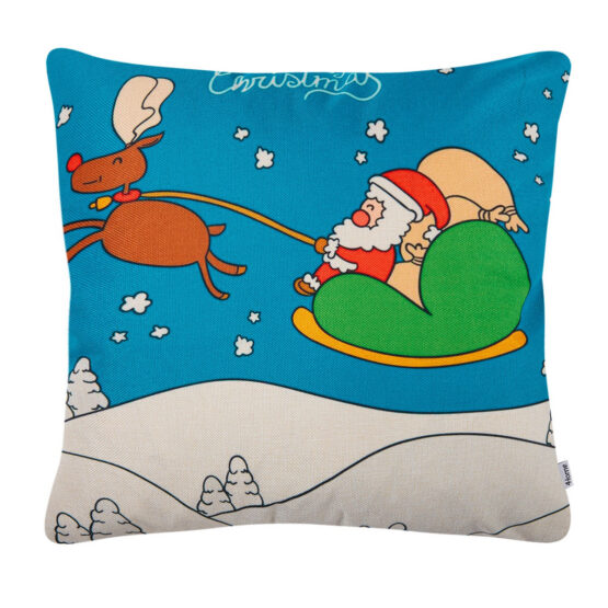4Home Vianočná obliečka na vankúšik Rudolph