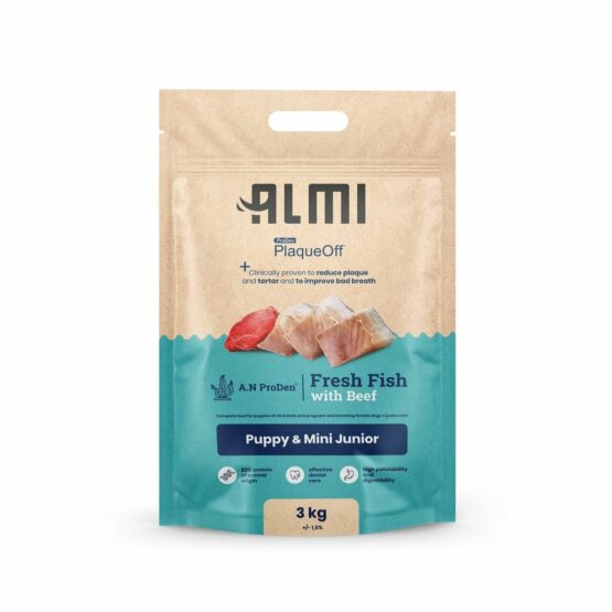 ALMI Puppy & Mini Junior Granule s morskou riasou