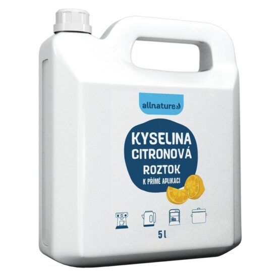 Allnature Kyselina citrónová roztok