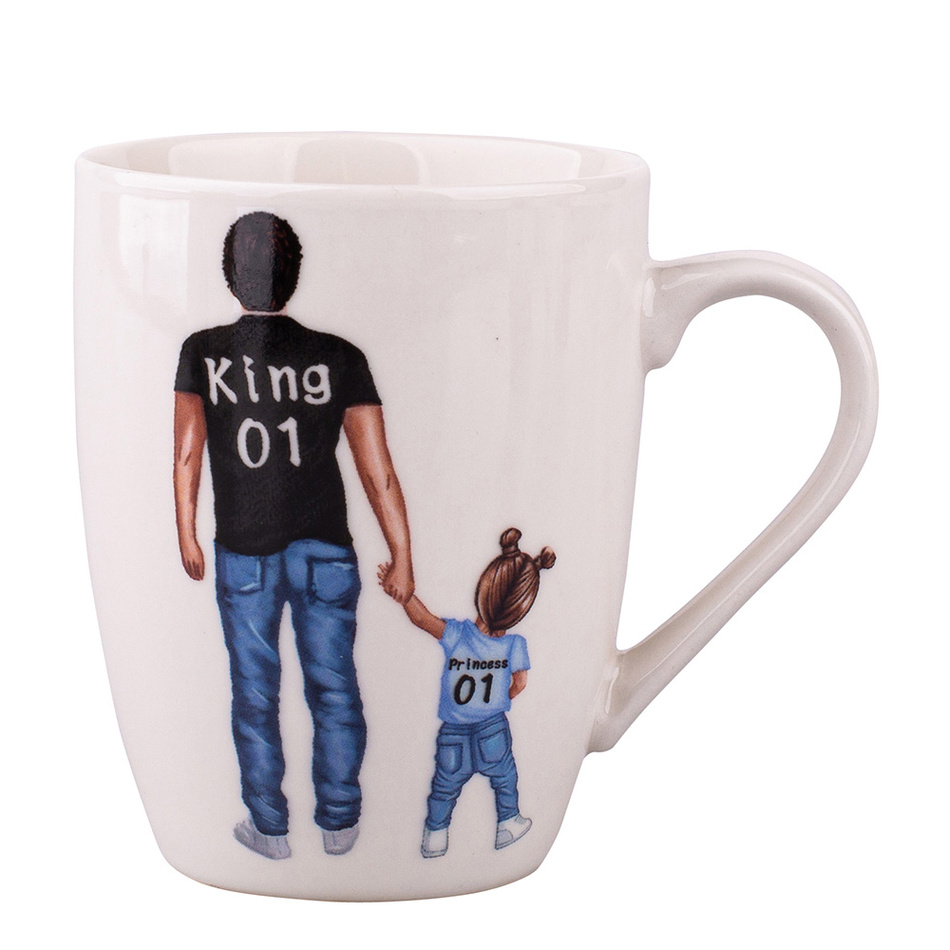 Altom Porcelánový hrnček King - girl