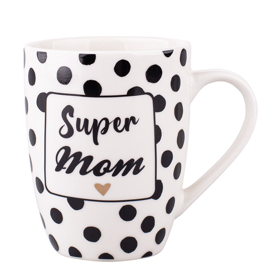 Altom Porcelánový hrnček Super mom