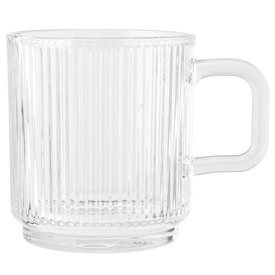 Altom Sklenený hrnček Selena 360 ml