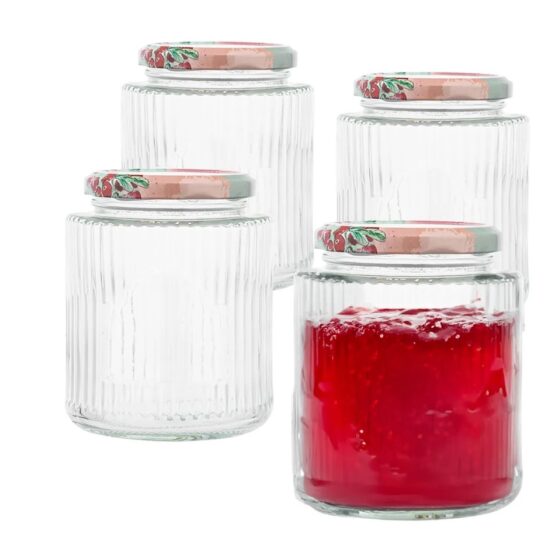 Altom Zavárací pohár s viečkom a etiketou 450 ml