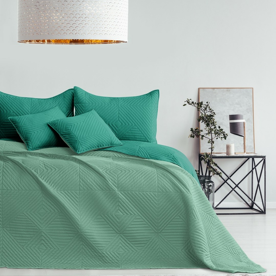 AmeliaHome Prehoz na posteľ Softa green - jadegreen
