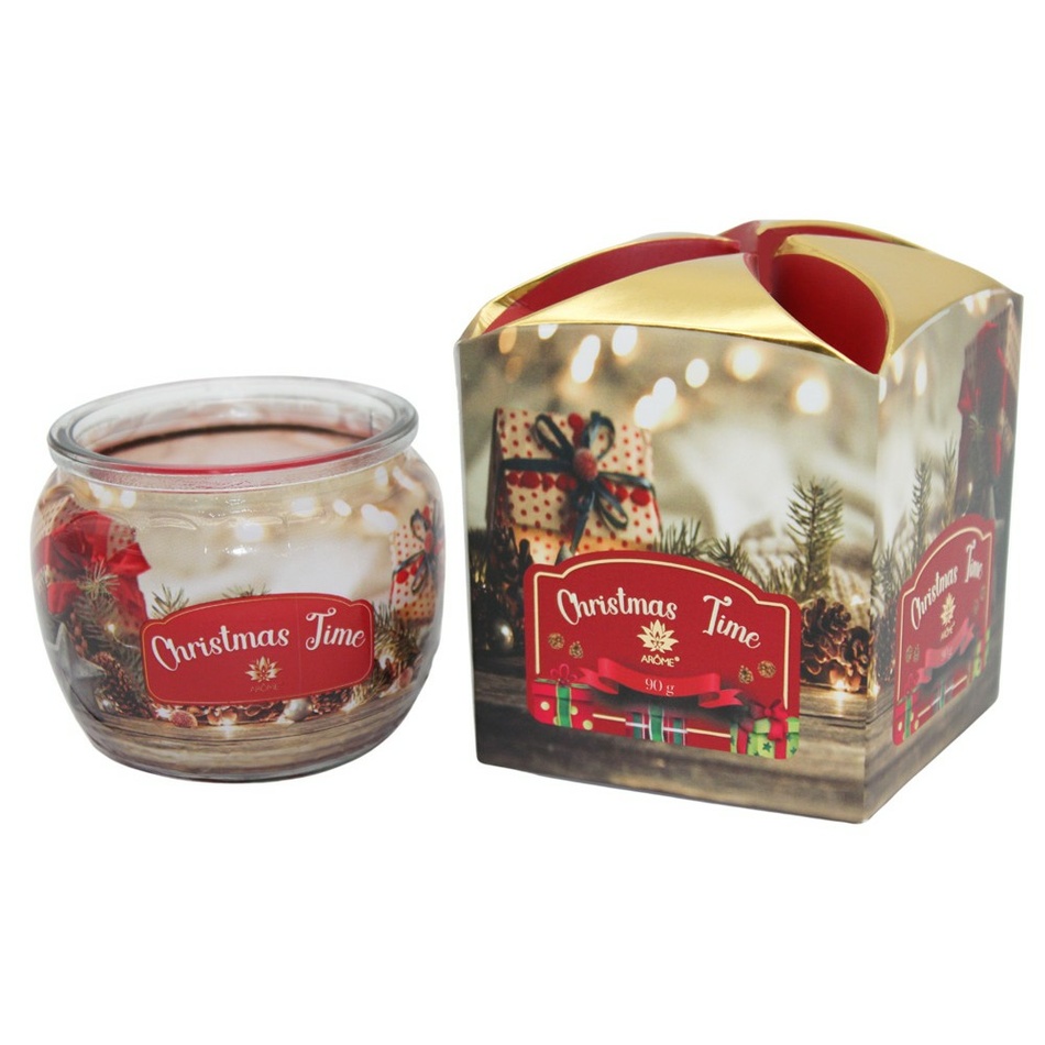 Arome Vonná sviečka v skle Cranberry and Clove