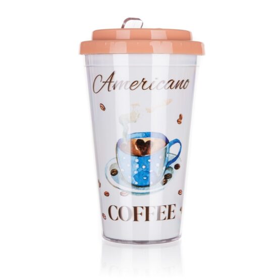 Banquet Hrnček cestovný dvojstenný COFFEE 0
