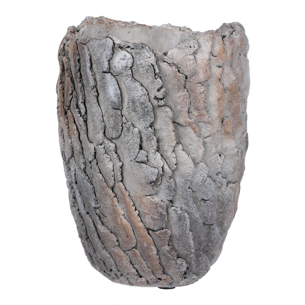 Betónový obal na kvetináč Stone sivá