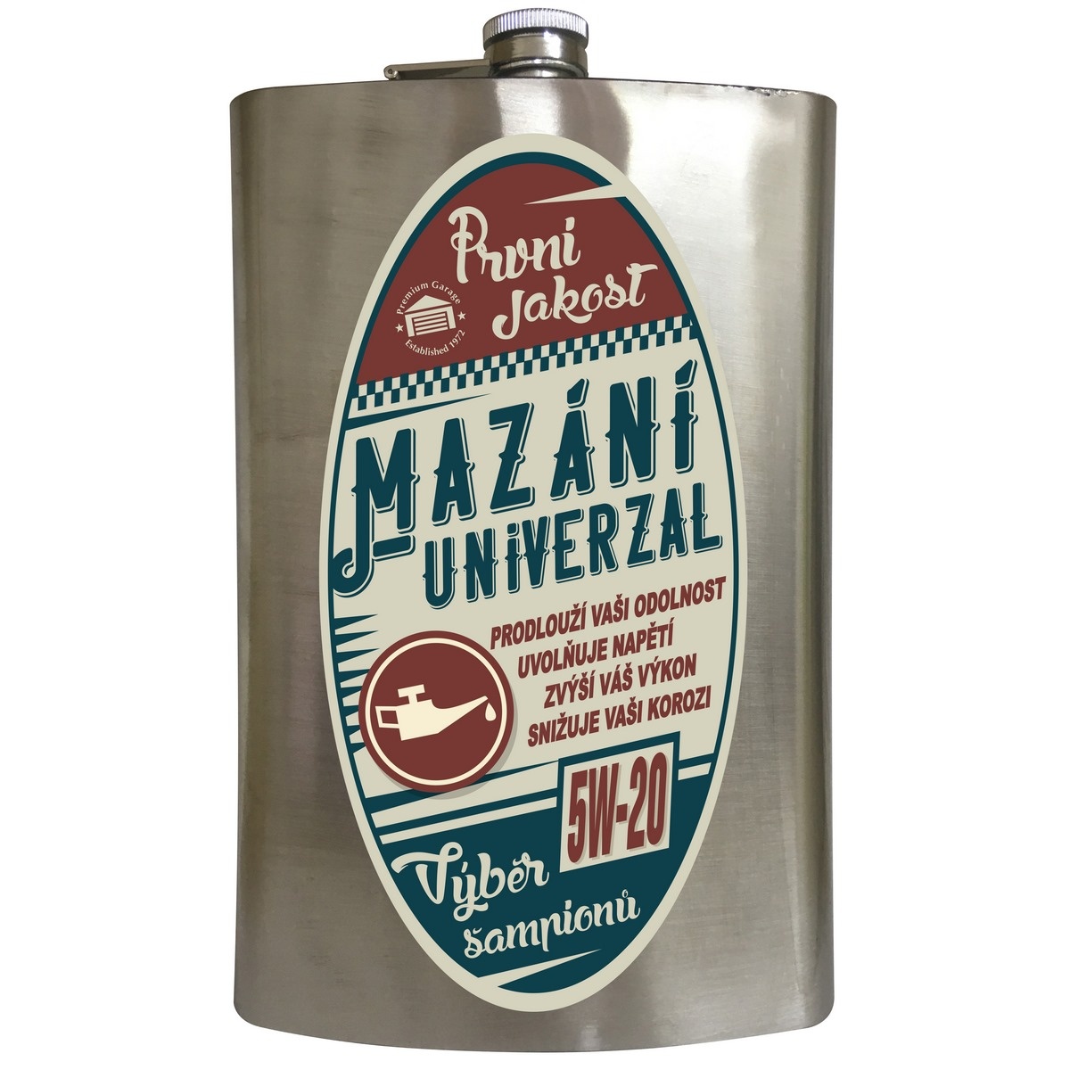 Bohemia Gifts Alkoholová fľaša - mazanie