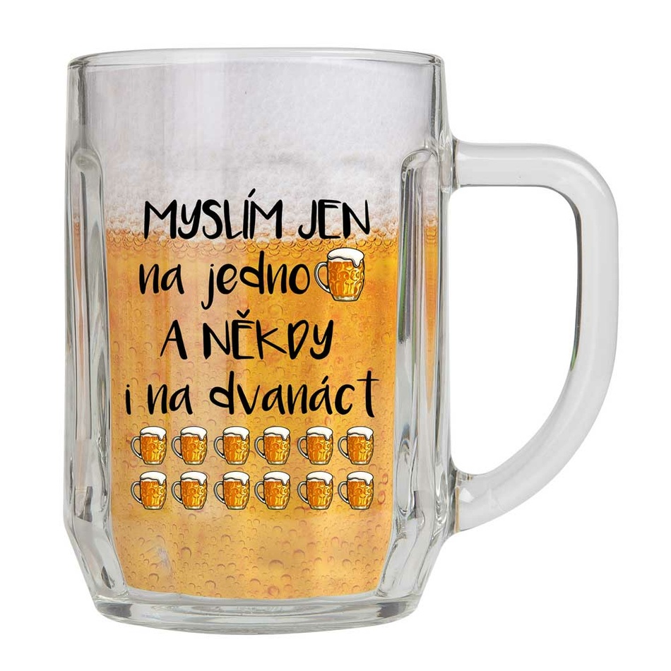 Bohemia Gifts Darčekový polliter - Myslím jen na jedno