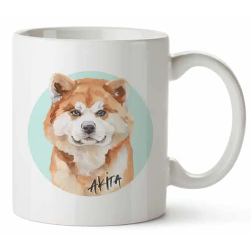 Bohemia Gifts Keramický hrnček - Akita