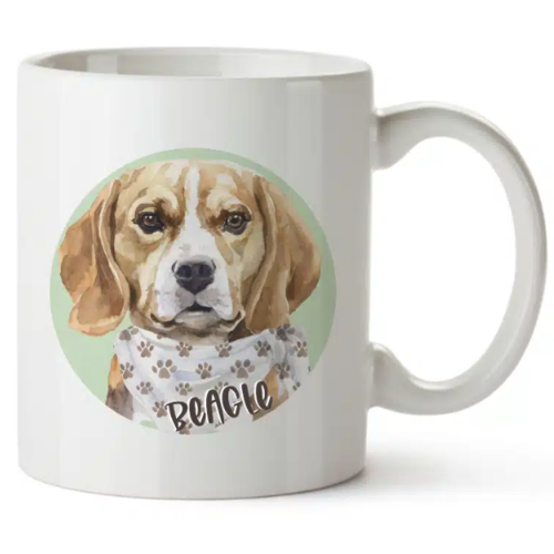 Bohemia Gifts Keramický hrnček - Beagle
