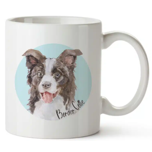Bohemia Gifts Keramický hrnček - Border Collie
