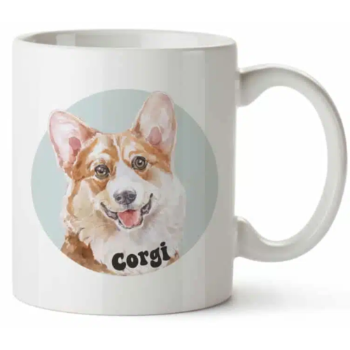 Bohemia Gifts Keramický hrnček - Corgi