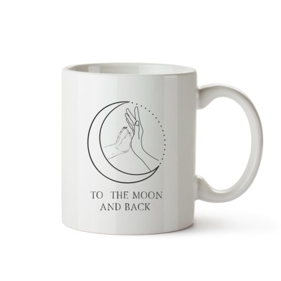 Bohemia Gifts Keramický hrnček - Moon
