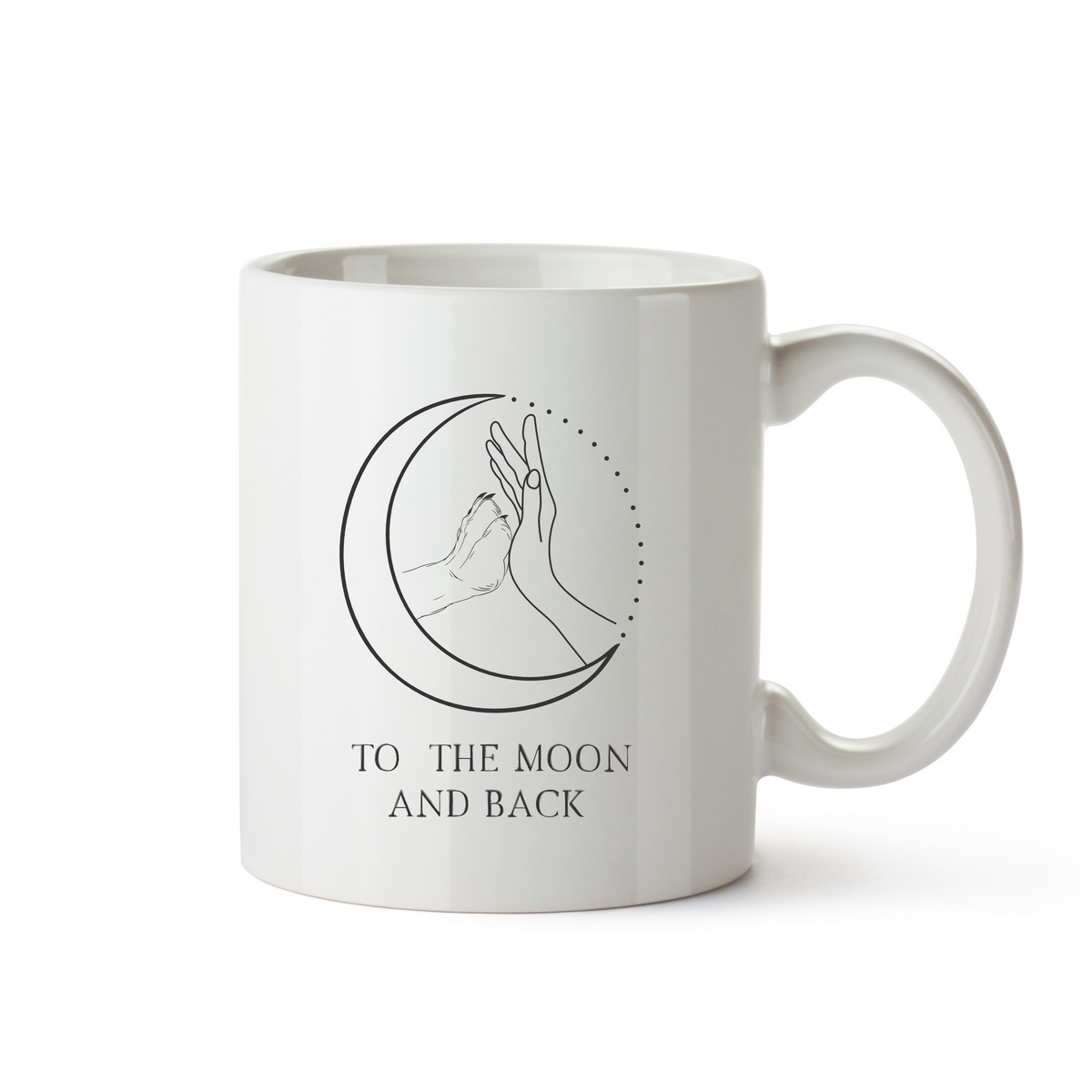 Bohemia Gifts Keramický hrnček - Moon