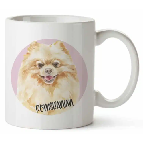 Bohemia Gifts Keramický hrnček - Pomeranian