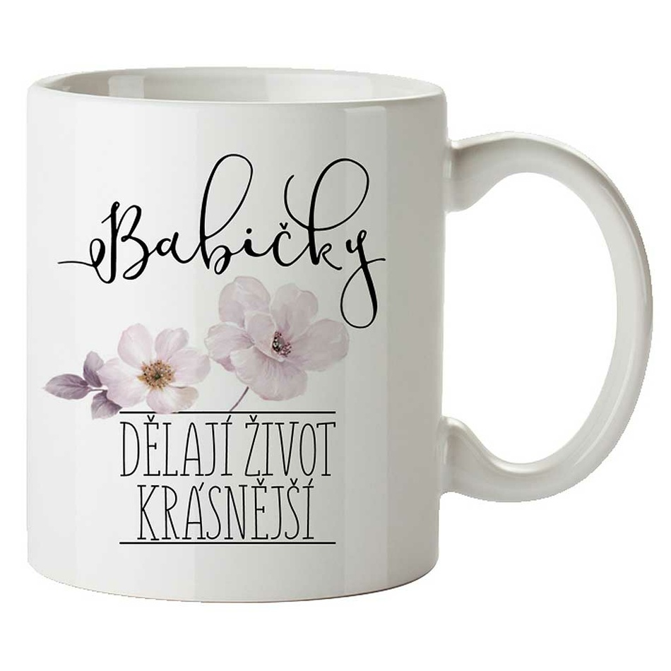 Bohemia Gifts Keramický hrnček - Pro babičku