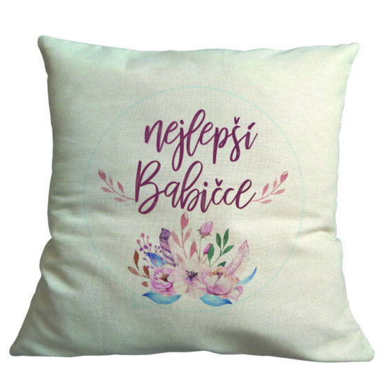 Bohemia Gifts Obliečka na vankúš Babičce