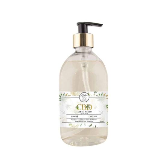 Bohemia Gifts Tekuté mydlo s CBD
