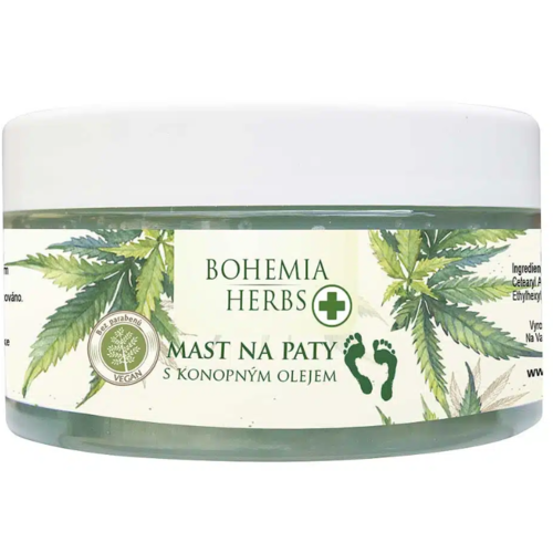 Bohemia Herbs Konopná masť na päty