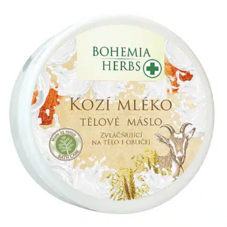 Bohemia Herbs Telové maslo s kozím mliekom