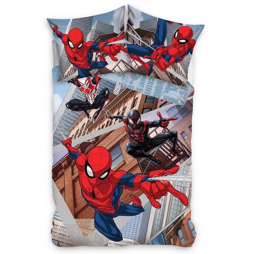 Carbotex Detské bavlnené obliečky Spider-Man Pavúčia Sila
