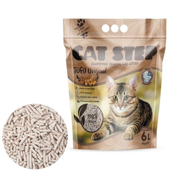 Cat Step Clumping Litter Tofu Original 2