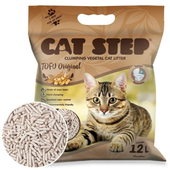 Cat Step Clumping Litter Tofu Original 5