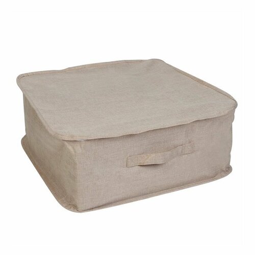 Compactor Textilný úložný box na oblečenie a prikrývky so zipsom Sandy 46 x 46 x 20