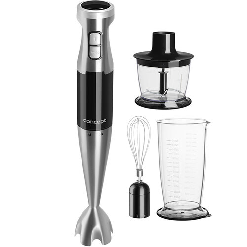 Concept TM4900 čierny tyčový mixér s chopperom
