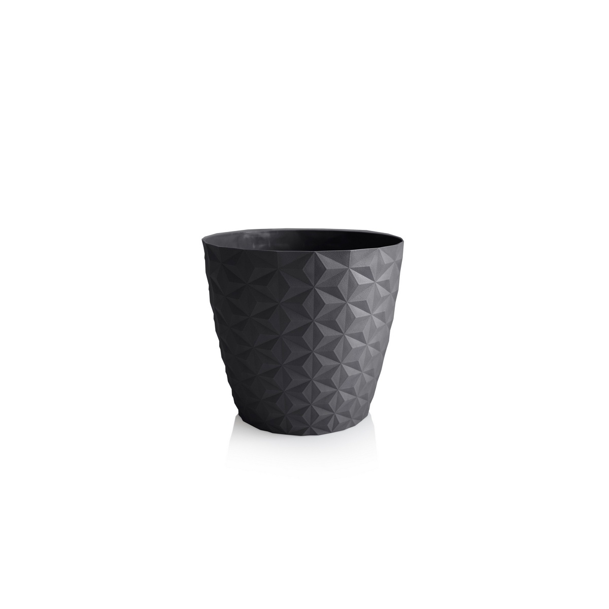 Crystal matt recyklovaný kvetináč 30 cm