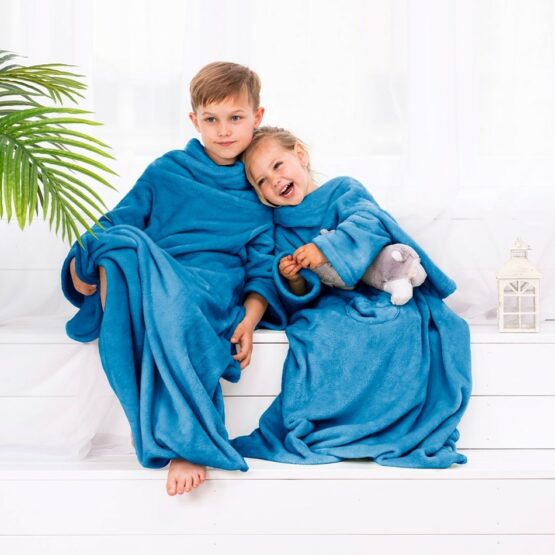 Decoking Deka s rukávmi Lazy Kids indigo
