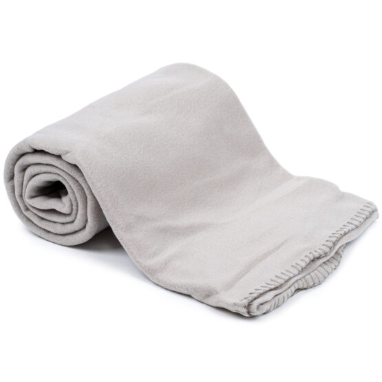 Deka fleece sivá