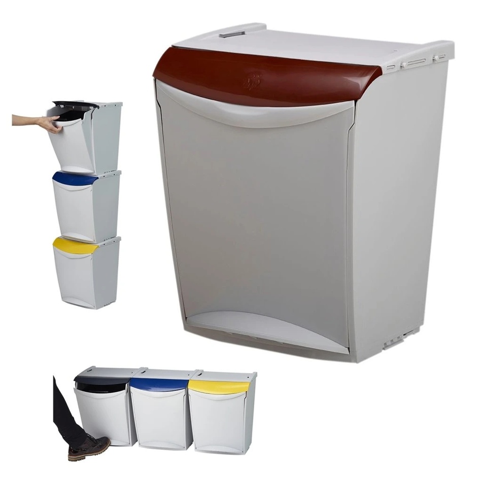 Denox Ekosystem odpadkový kôš na triedený odpad 25 l