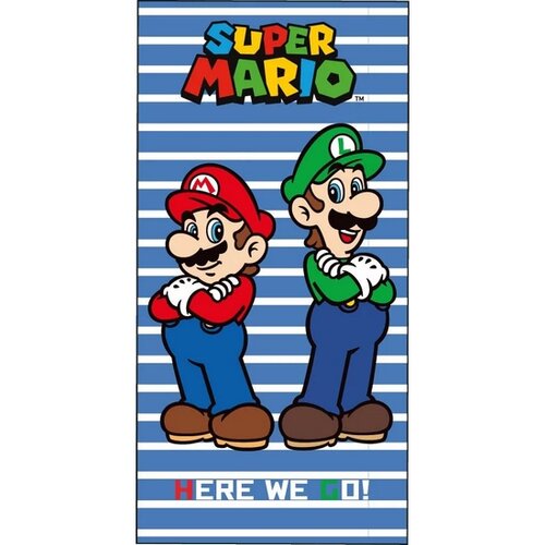 Detská osuška Super Mario a Luigi