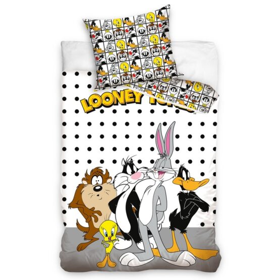 Carbotex Detské bavlnené obliečky Kamaráti z Looney Tunes