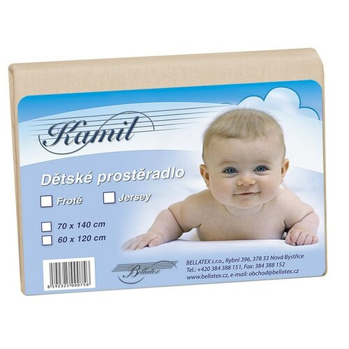 Bellatex Detské jersey prestieradlo
