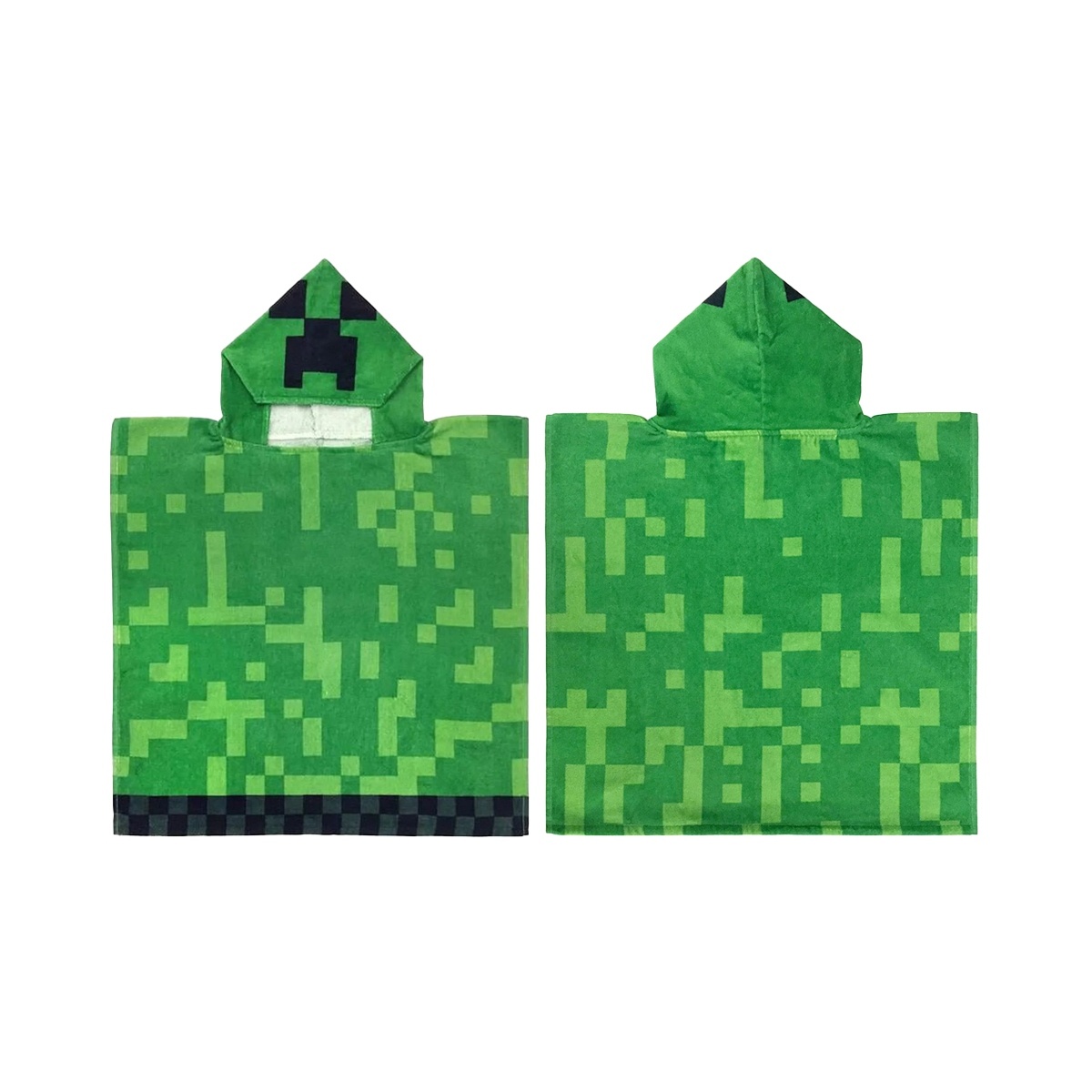 Carbotex Detské pončo Minecraft Creeper Explode