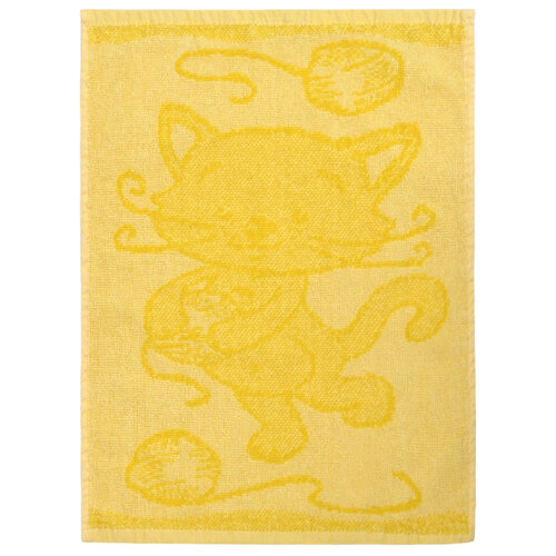 Profod Detský uterák Cat yellow