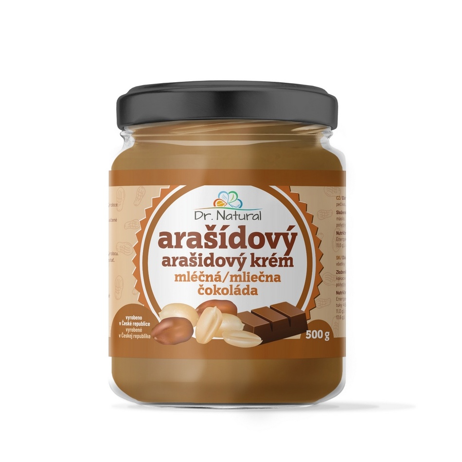 Dr.Natural Arašidový krém s mliečnou čokoládou