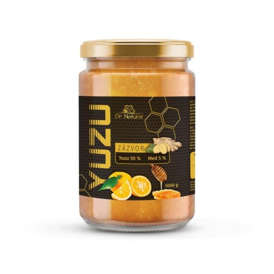 Dr.Natural YUZU a med + zázvorový čaj