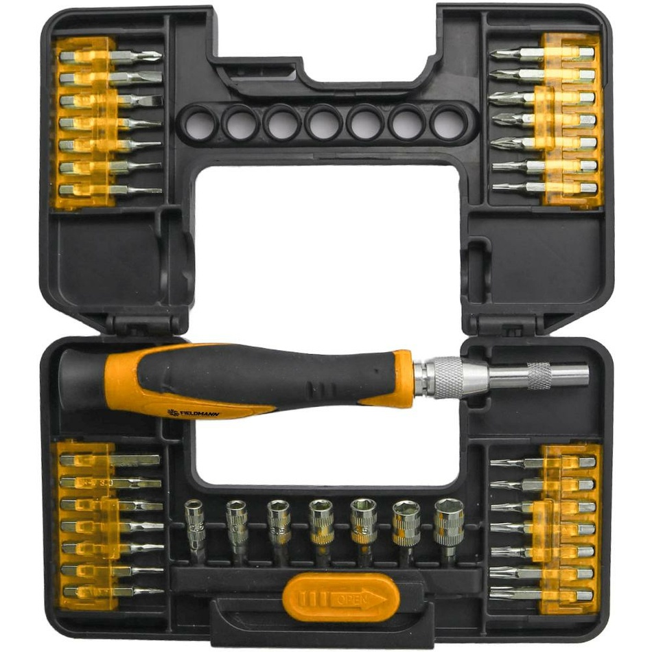 Fieldmann FDS 1022-36R sada skrutkovača s bitmi