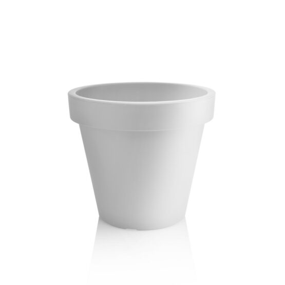 Gardenico Kvetináč Metro Twist 'n' Roll biela