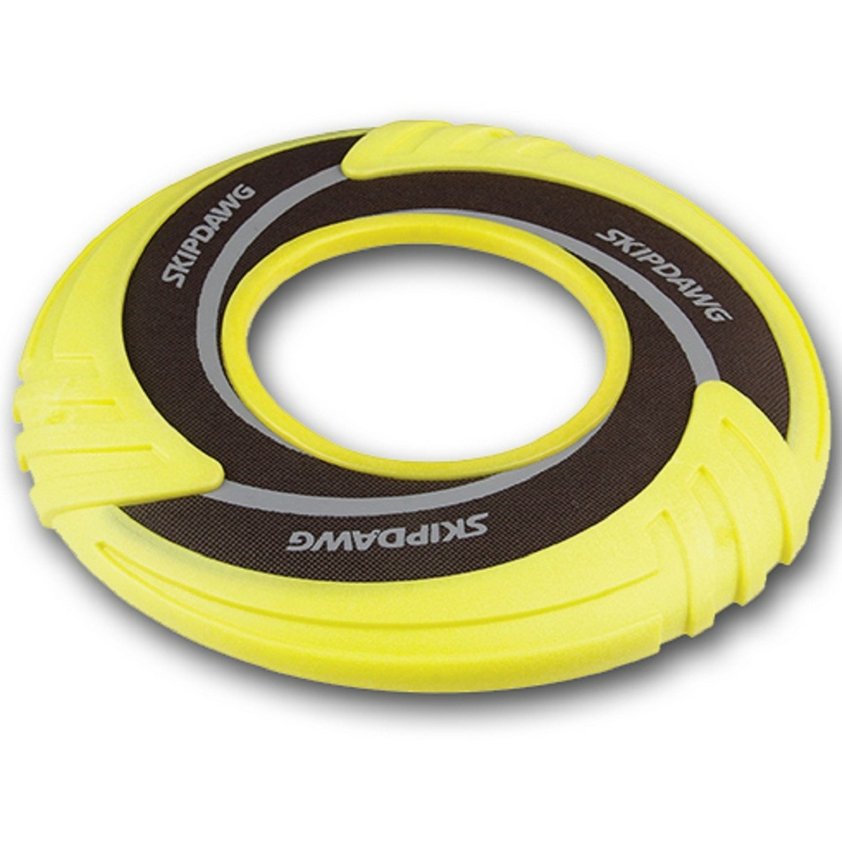 GiGwi Lietajúci tanier pre psov Skipdawg Duroflex Disc žltá